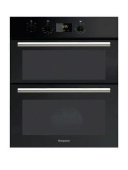 Hotpoint Du2540Bl 60Cm Electric Built-Under Double Oven  - Oven With Installation